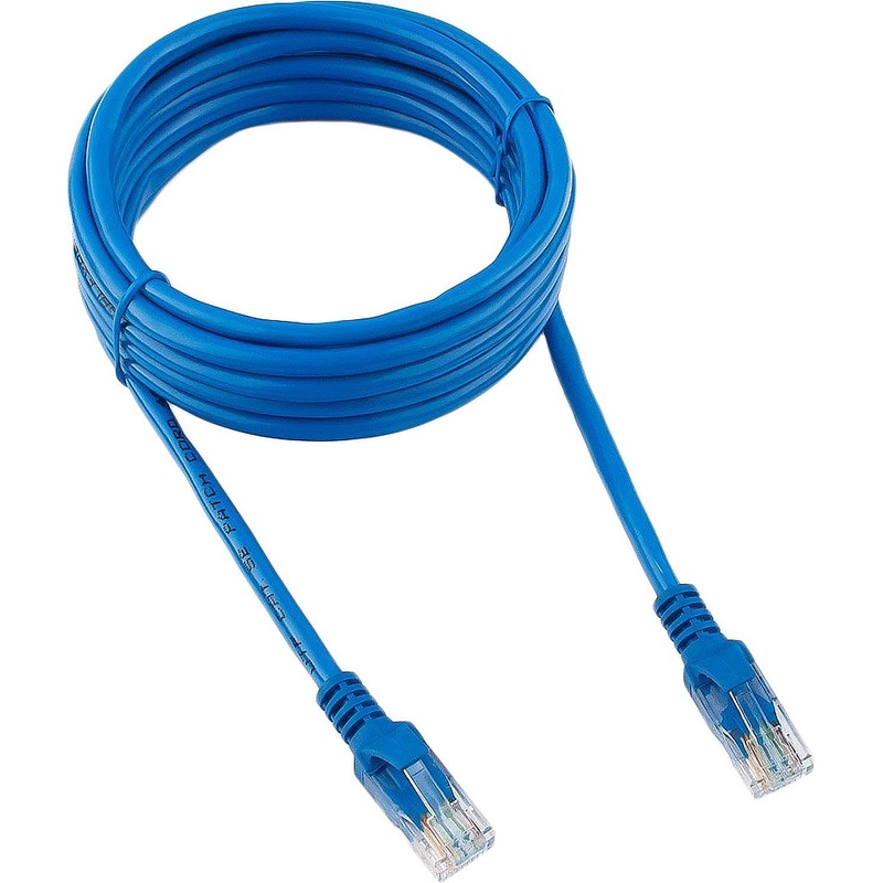 Изображение товара Патч-корд витая пара Cablexpert PP12-3M/B 5e 3 метра для сетевого подключения