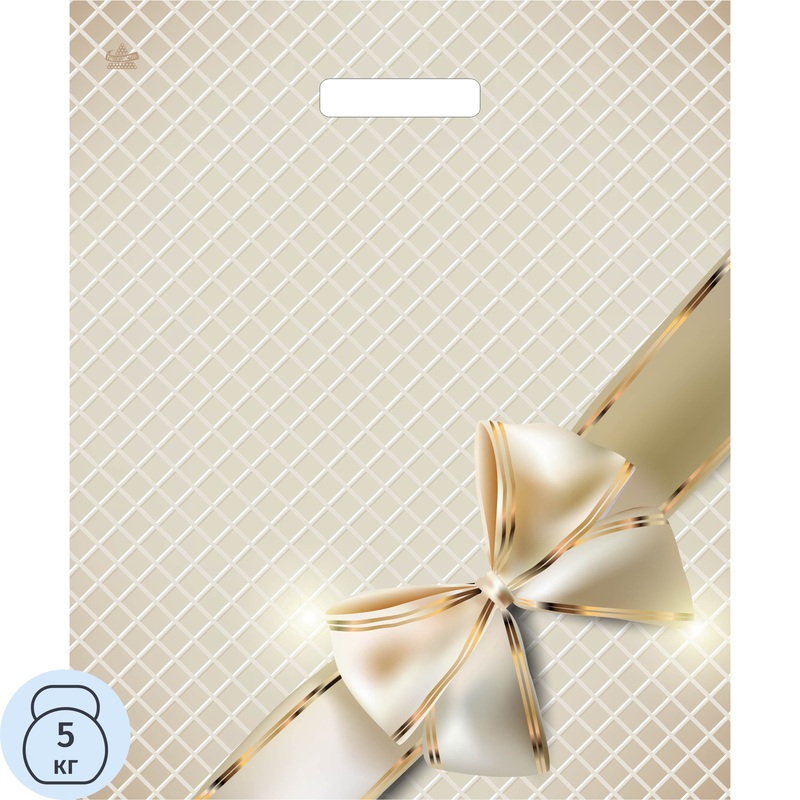 Изображение товара Пакет подарочный Тикопластик Изысканность (45x38x5 см)