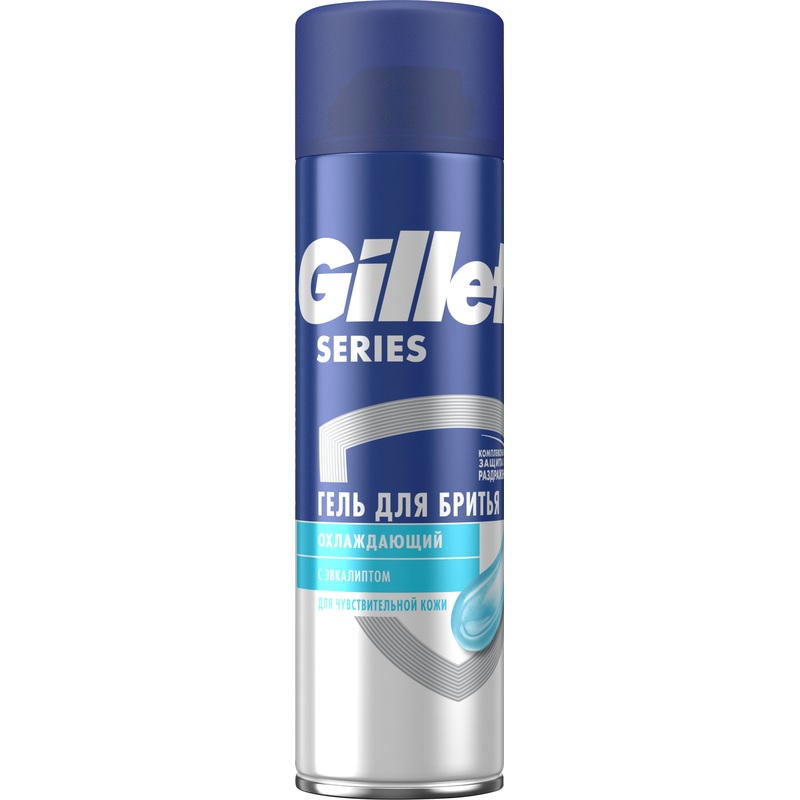 Изображение товара Гель для бритья Gillette Series Охлаждающий 200 мл