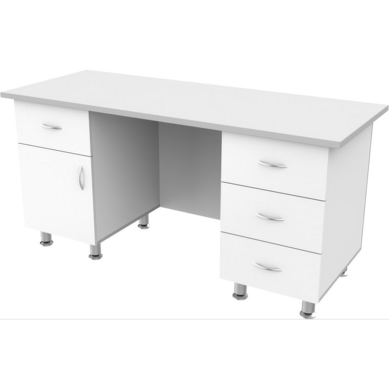 Изображение товара Стол лабораторный СЛ-1500х600-14В белый