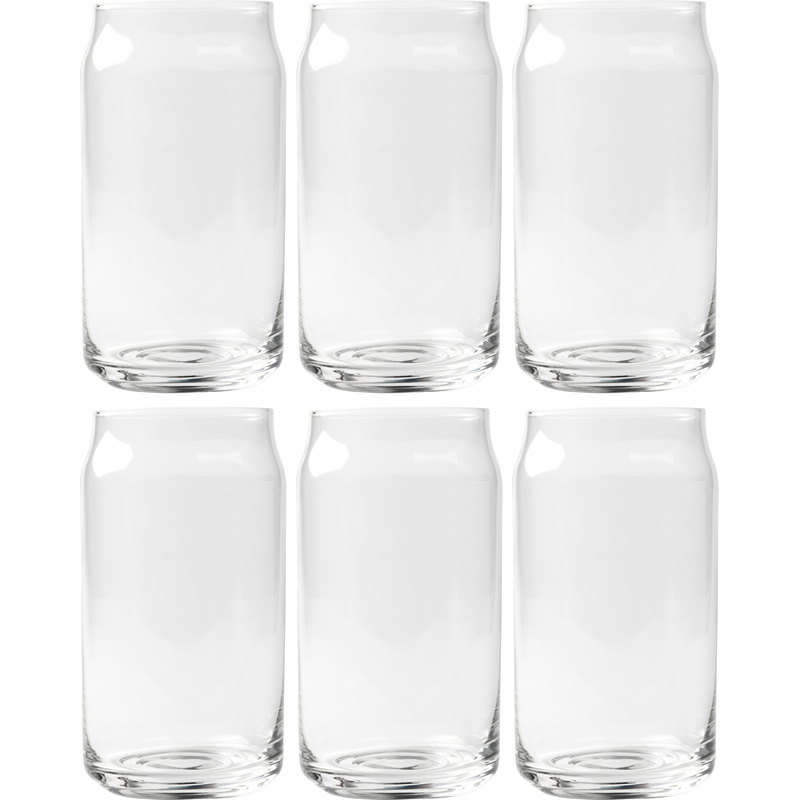 Изображение товара Стаканы для коктейлей MGline Банка Кэн 460 мл набор 6 штук