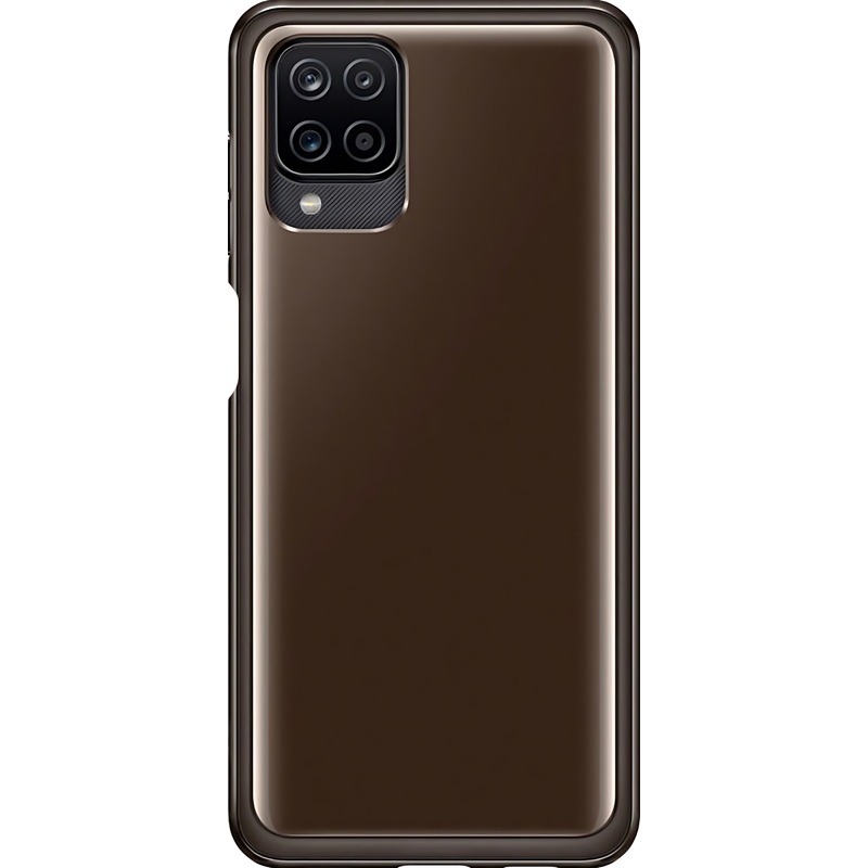 Изображение товара Чехол Samsung Soft Clear Cover для Samsung Galaxy A12 черный EF-QA125TBEGRU
