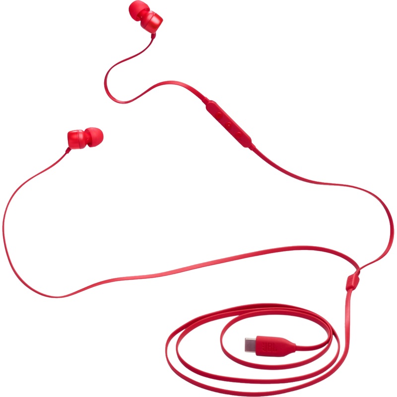 Изображение товара Наушники проводные JBL Tune 310C красные (JBLT310CRED)