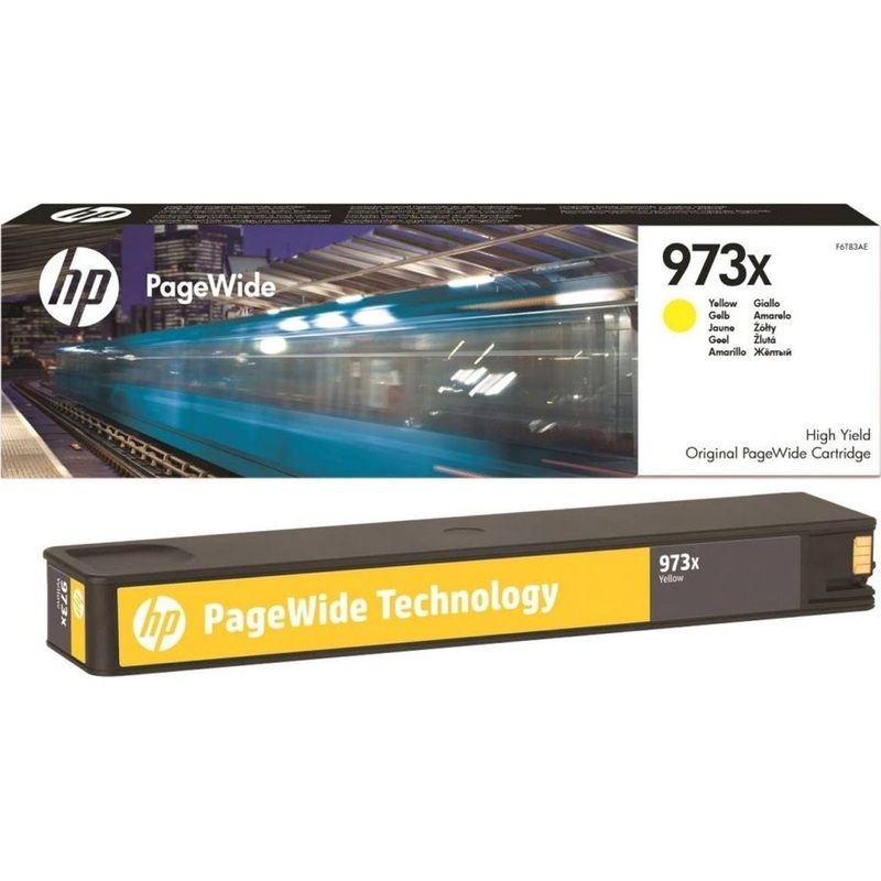 Изображение товара Картридж струйный HP 973XL F6T83AE желтый оригинальный повышенной емкости