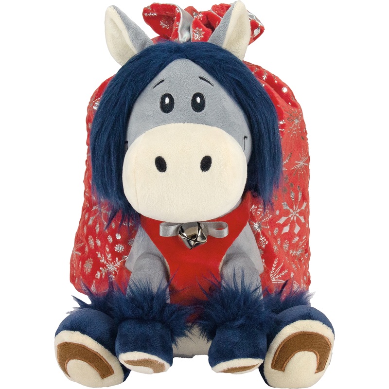 Изображение товара Новогодний сладкий подарок Мартин 1000 г с мягкой игрушкой символ 2026 и конфетным набором