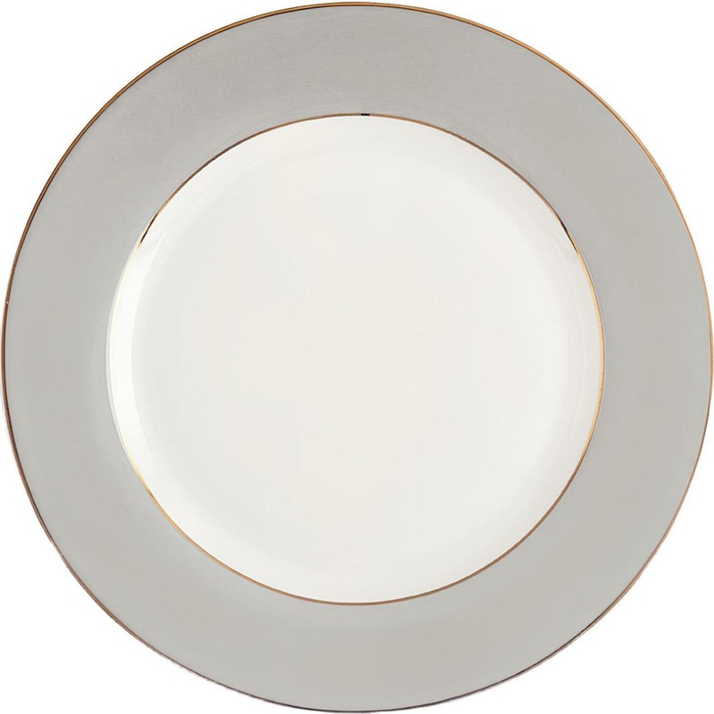 Изображение товара Десертная тарелка Nadoba Mari Slava фарфор 19 см с золотым кантом