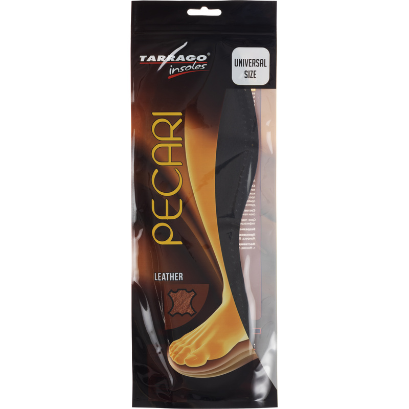 Изображение товара Стельки Pecari из натуральной кожи с латексом универсальный размер