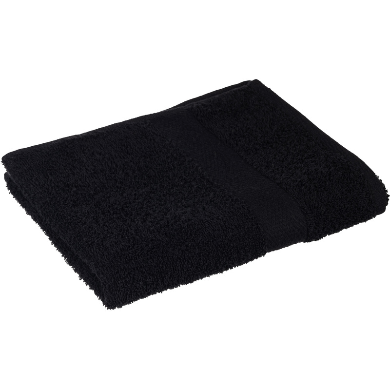 Изображение товара Махровый набор полотенец 5 штук 70x140 см черный, 440 г/м2, Туркменистан