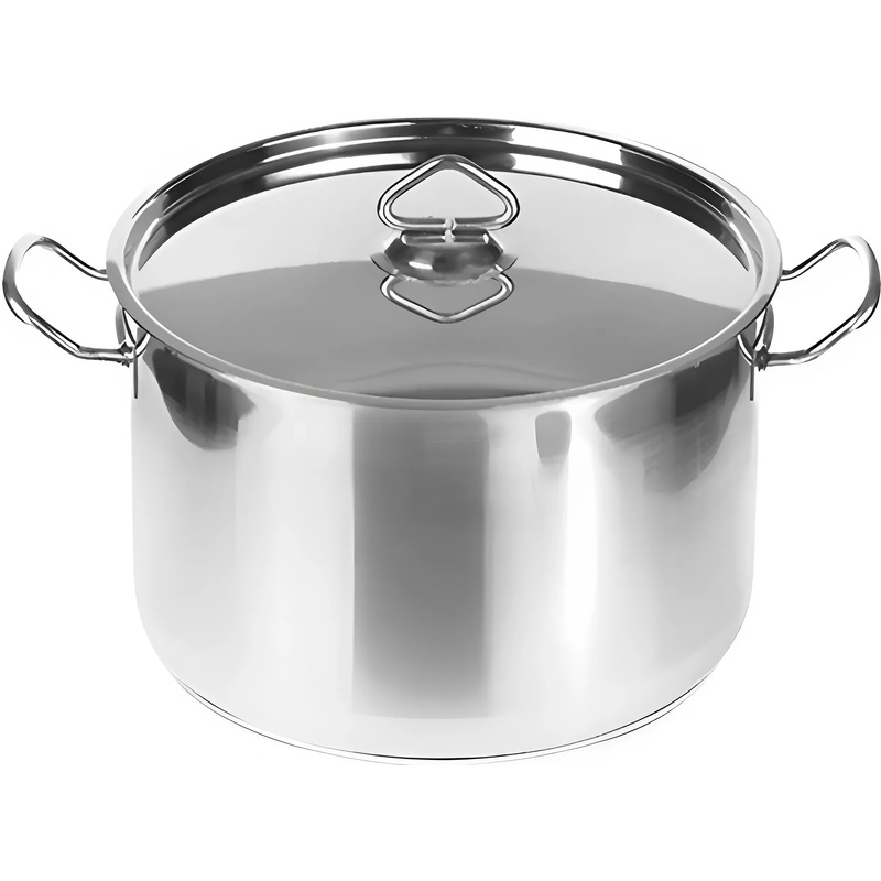 Изображение товара Кастрюля 7 л нержавеющая сталь с крышкой