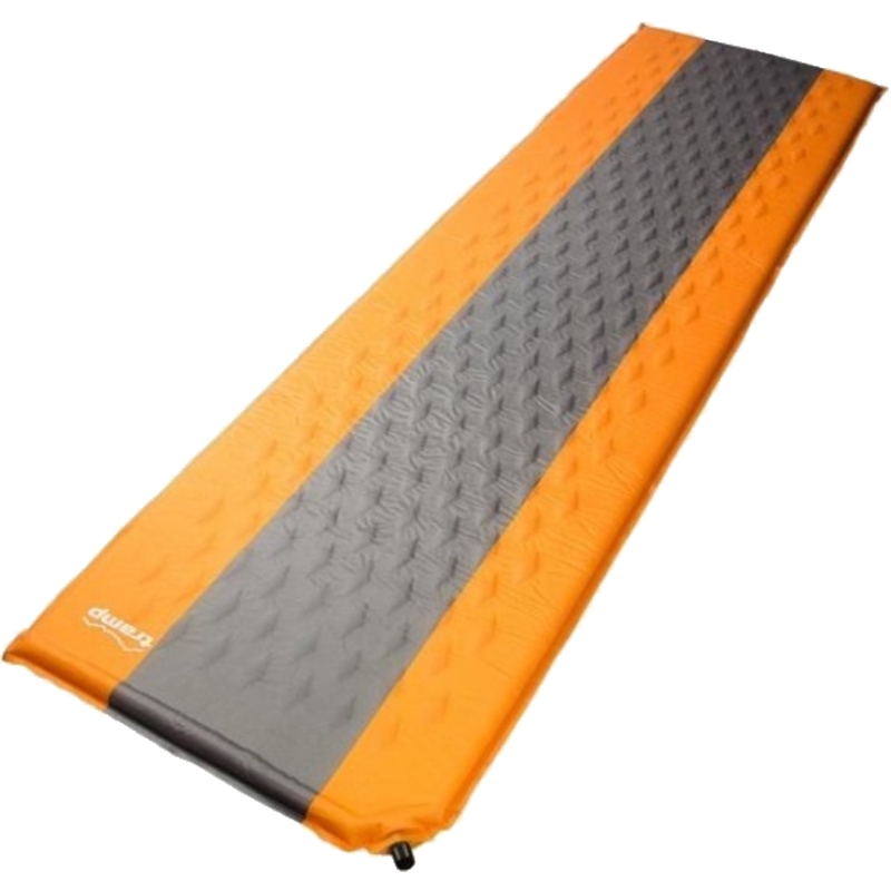 Изображение товара Коврик туристический Tramp-Sport Classic самонадувающийся 180x50x2.5см оранжевый серый