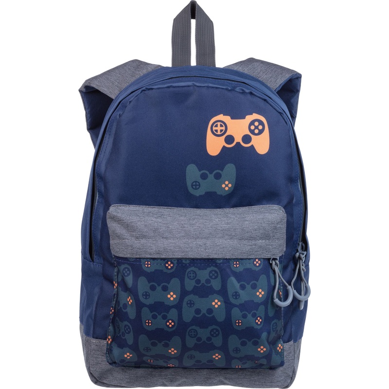 Изображение товара Ортопедический рюкзак Комус Класс Joystck синий для учеников средних классов