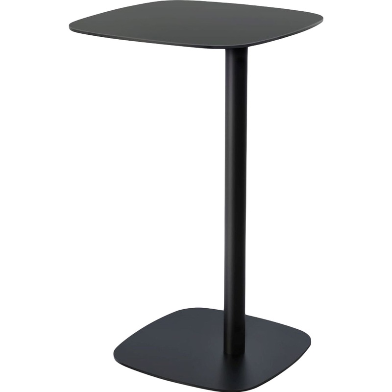 Изображение товара Столик журнальный Комус Мебель Триада-21 чёрный/чёрный, (300х300х480 мм)