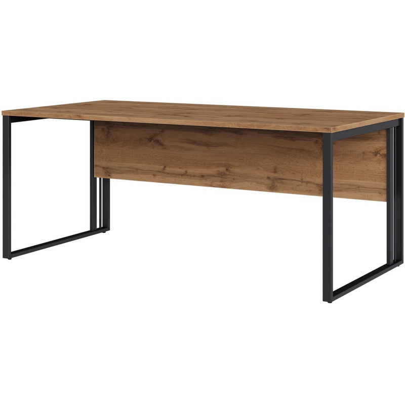 Изображение товара Стол руководителя письменный Easy to lead K-Loft Director дуб натуральный 1800х900 мм