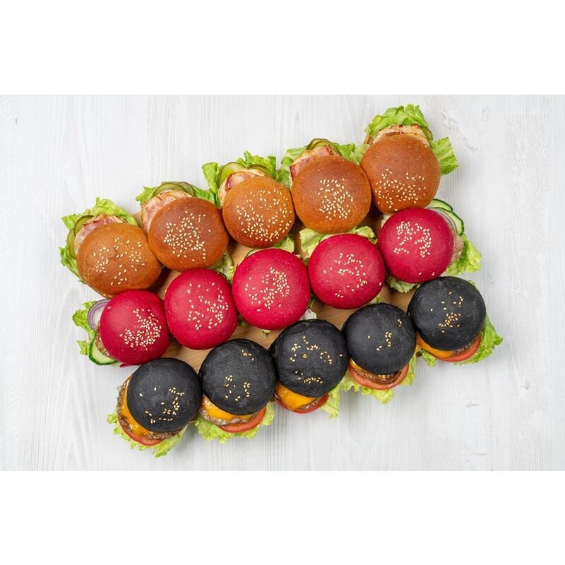 Изображение товара Фуршетный сет мини-бургеров Трио 15 штук для 5-10 персон Россия