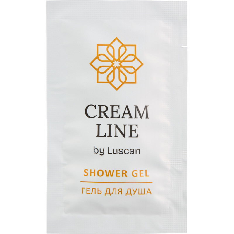 Изображение товара Гель для душа Luscan Cream Line 10 мл саше 500 штук в упаковке
