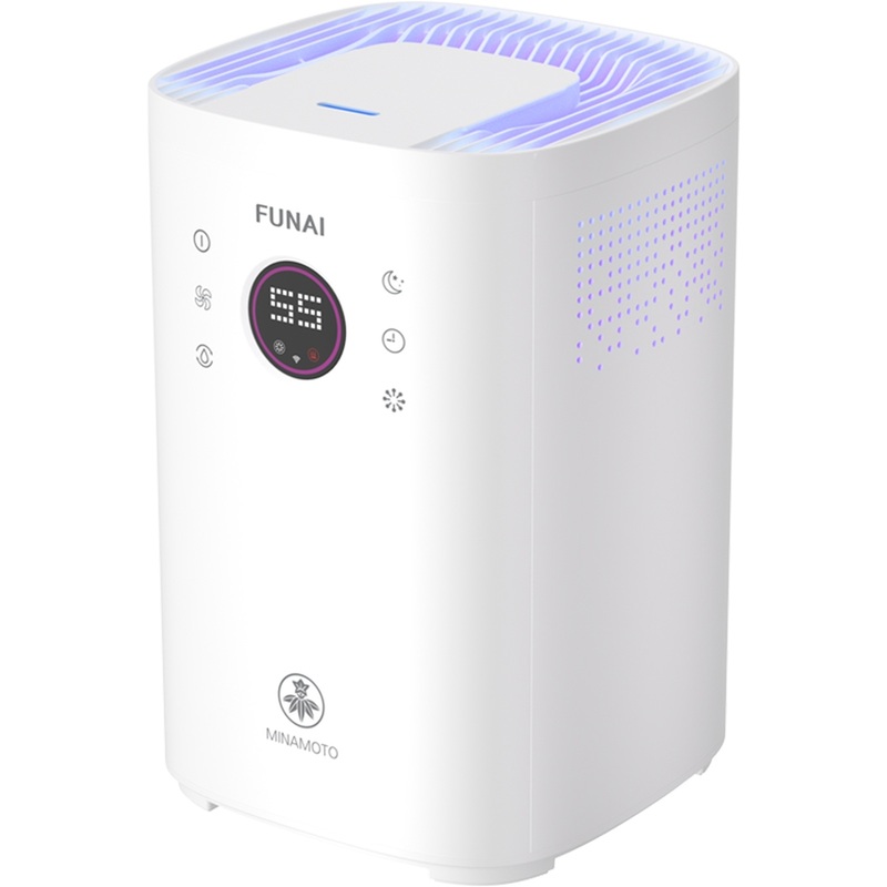 Изображение товара Увлажнитель воздуха Funai USH-MNE450/4.0 WT белый ультразвуковой с ароматизацией