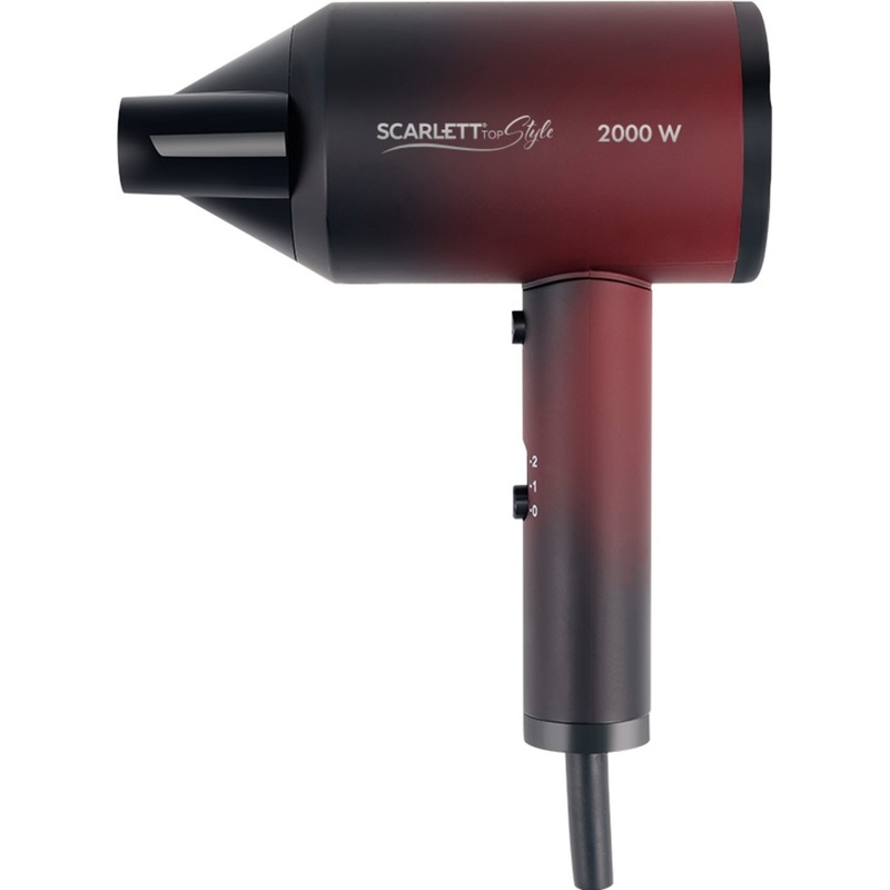 Изображение товара Фен Scarlett SC-HD70I38 мощность 2000 Вт с турмалиновой технологией и концентратором