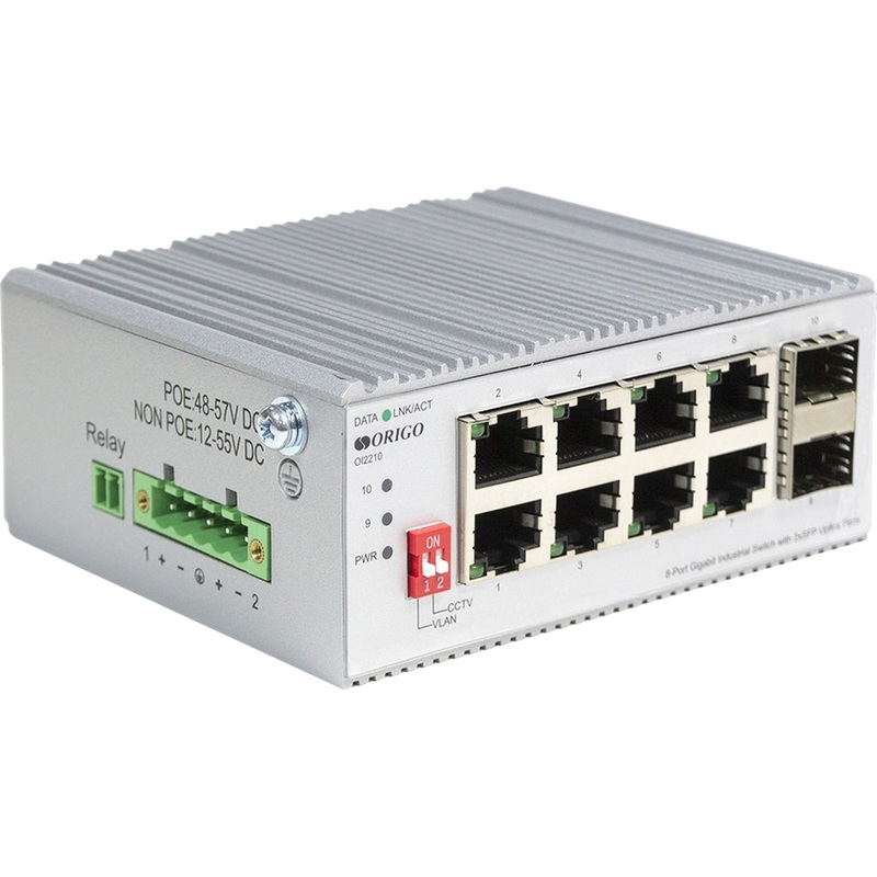 Изображение товара Коммутатор Origo OI2210/A1A 8-портовый unmanaged gigabit сетевой