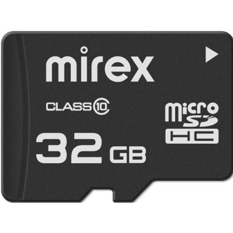 Изображение товара Карта памяти microSDHC 32 ГБ Mirex Class 10 без адаптера