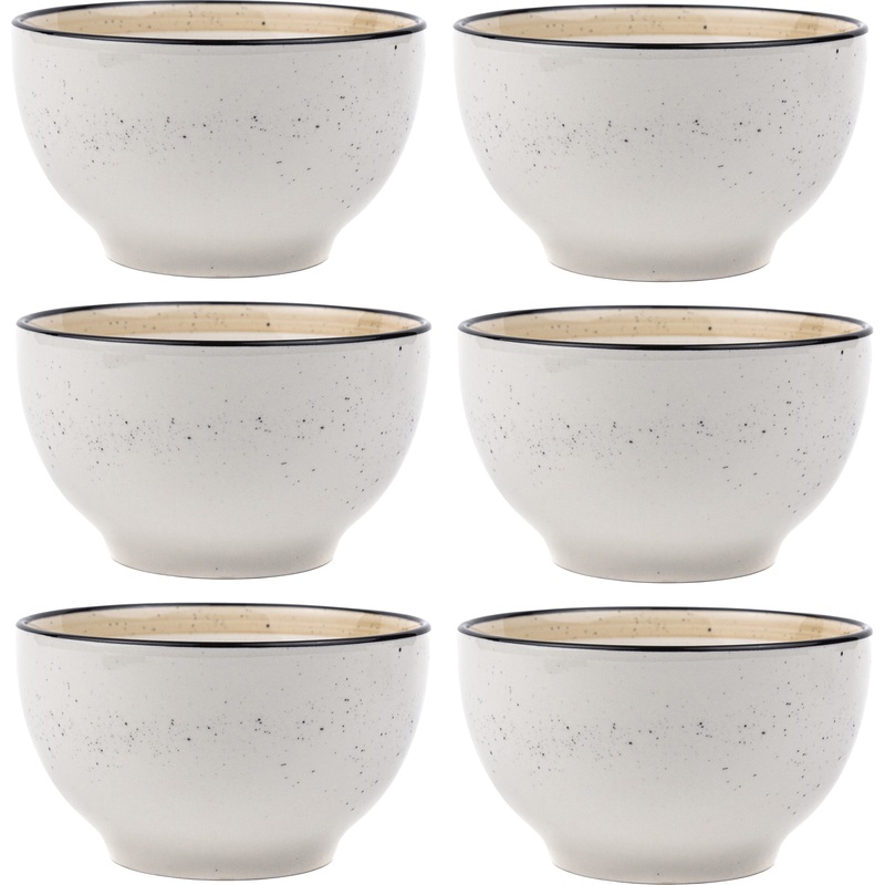 Изображение товара Набор салатников Elrington Диадема Крем (6 штук в наборе, 241-27011-06)