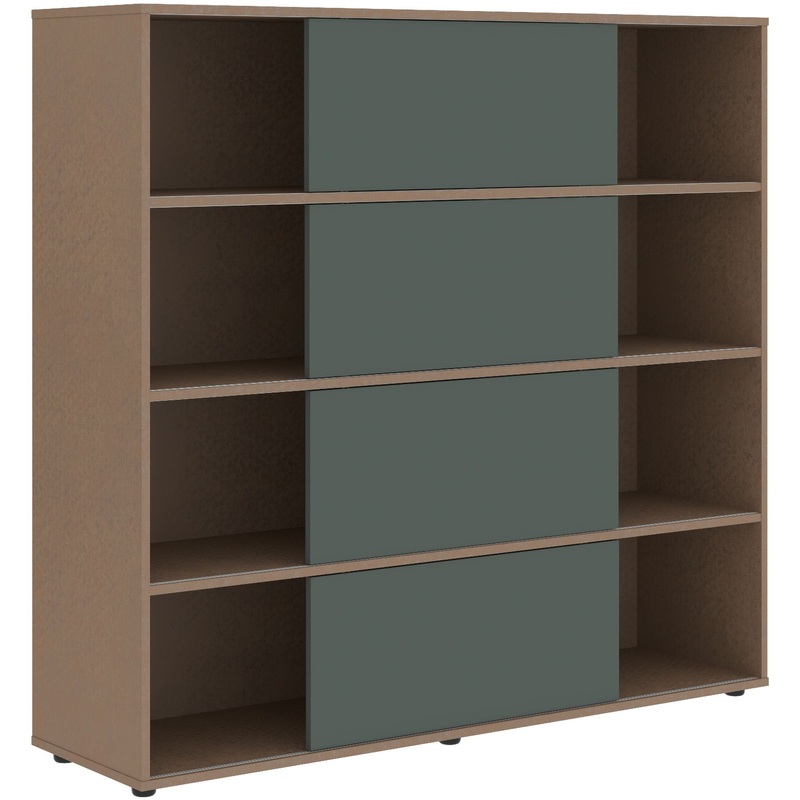 Изображение товара Шкаф для документов ( нефрит/кобра, 1600х450х1517 мм)