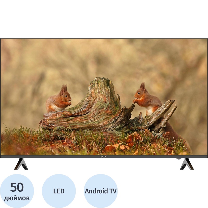 Изображение товара Телевизор Econ EX-50US007B 50 Ultra HD 4K Smart TV Wi-Fi HDMI USB