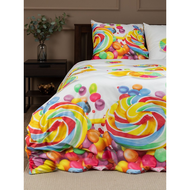 Изображение товара Постельное белье Amore Mio Candy 1.5-спальное микрофибра Россия