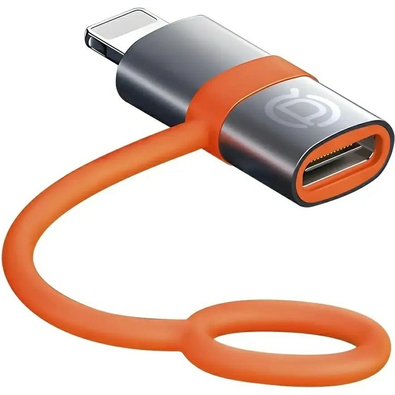 Изображение товара Переходник Pero AD18 USB Type-C - Lightning для зарядки и передачи данных