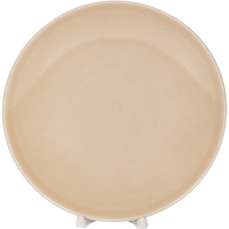 Изображение товара Тарелка десертная Samold Aphrodite фарфор 21 см бежевая/белая (4 штуки в упаковке)