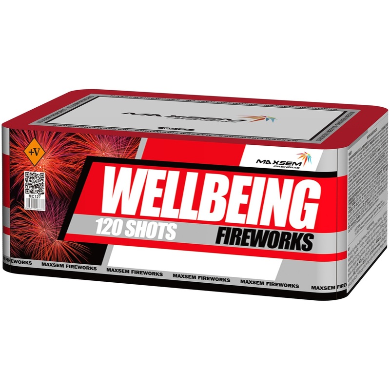 Изображение товара Батарея салютов Maxsem Wellbeing Fireworks 120 залпов (MC127)