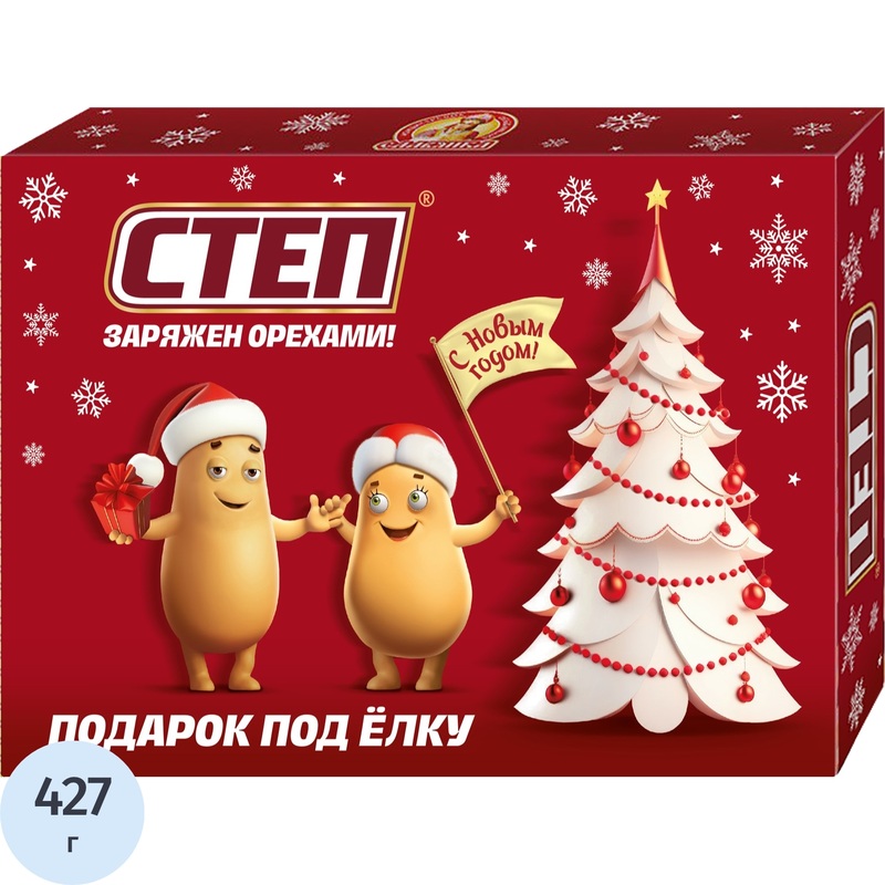 Изображение товара Набор конфет Степ Микс №3 ассорти 427 г яркий дизайн вкусный состав подарок