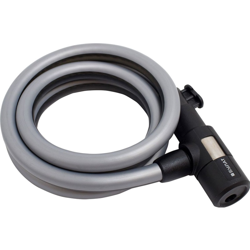 Изображение товара Замок велосипедный тросовый Булат ВС 580, 3 ключа, длина 1500 мм, сталь, Китай