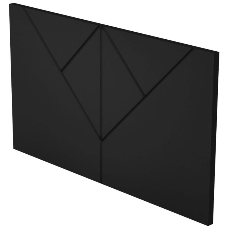 Изображение товара Траверс накладной Time.S Ts-100.1 МДФ черный 1000х25х580 мм для стола