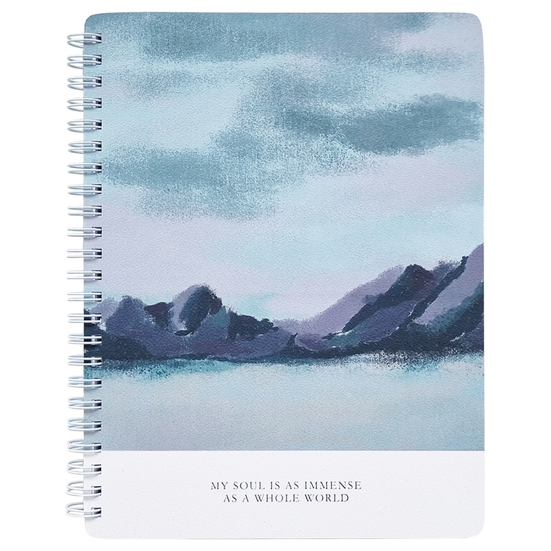 Изображение товара Бизнес-тетрадь Be Smart View А5 96 листов разноцветная в клетку на спирали