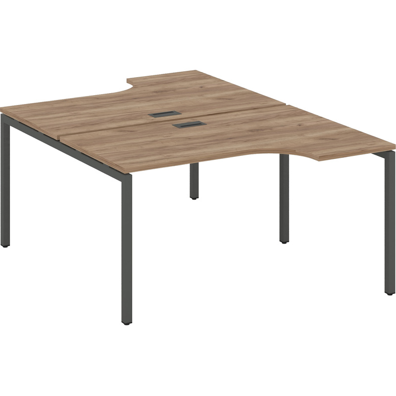 Изображение товара Рабочая станция Style Project SN-4P.DRPA-002 (дуб табак/антрацит, 1580х600х750 мм)