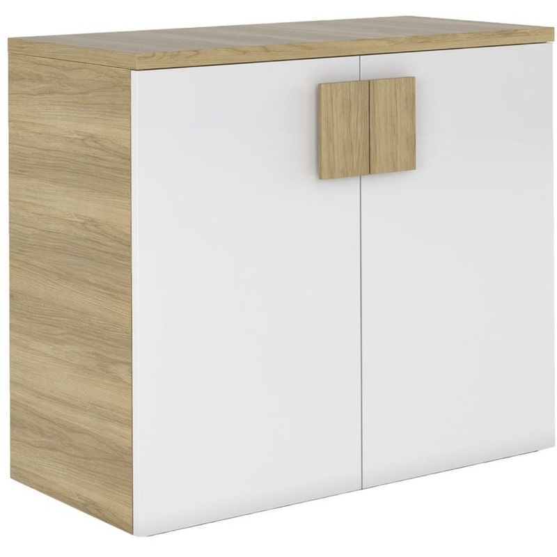 Изображение товара Греденция для документов KYU7790 дуб честерфилд белый глянец сборная Россия