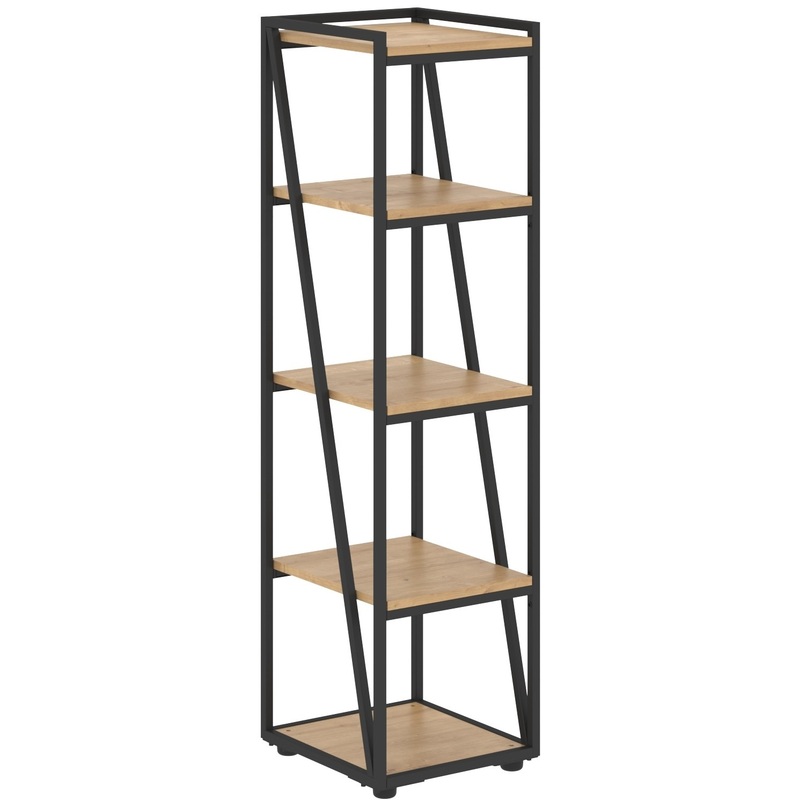 Изображение товара Стеллаж для документов Loftis LMMC 40 дуб бофорд/черный 400х430х1517 мм