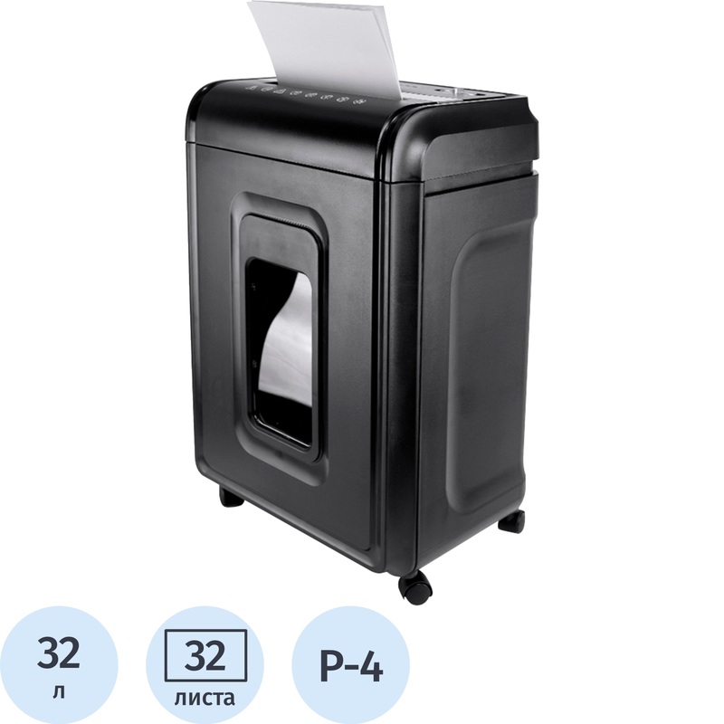 Изображение товара Уничтожитель документов Гелеос УМ32-4 с уровнем секретности Р-4 32 л корзина