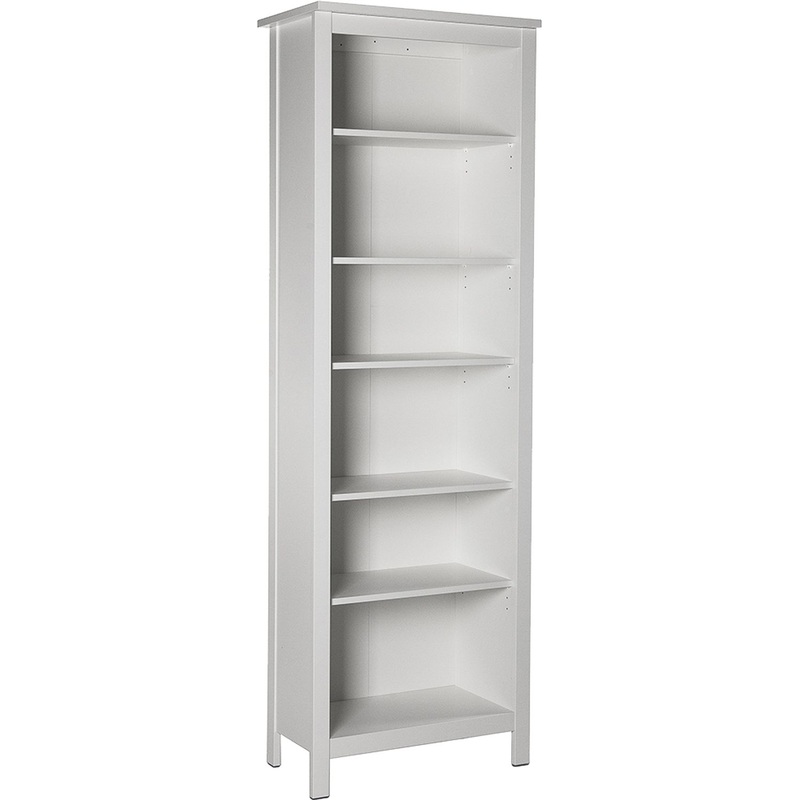 Изображение товара Стеллаж ГУД ЛАКК Сага (белый, 704х414х2155 мм)