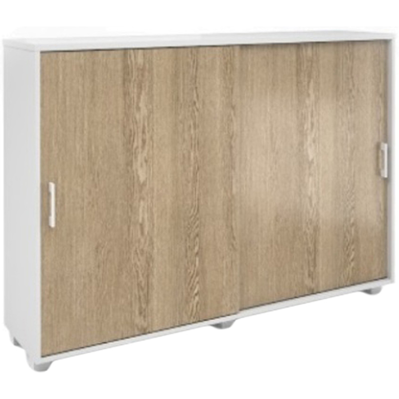 Изображение товара Шкаф для документов Alba AL-2.6 дуб нельсон/белый 1380х400х1150 мм