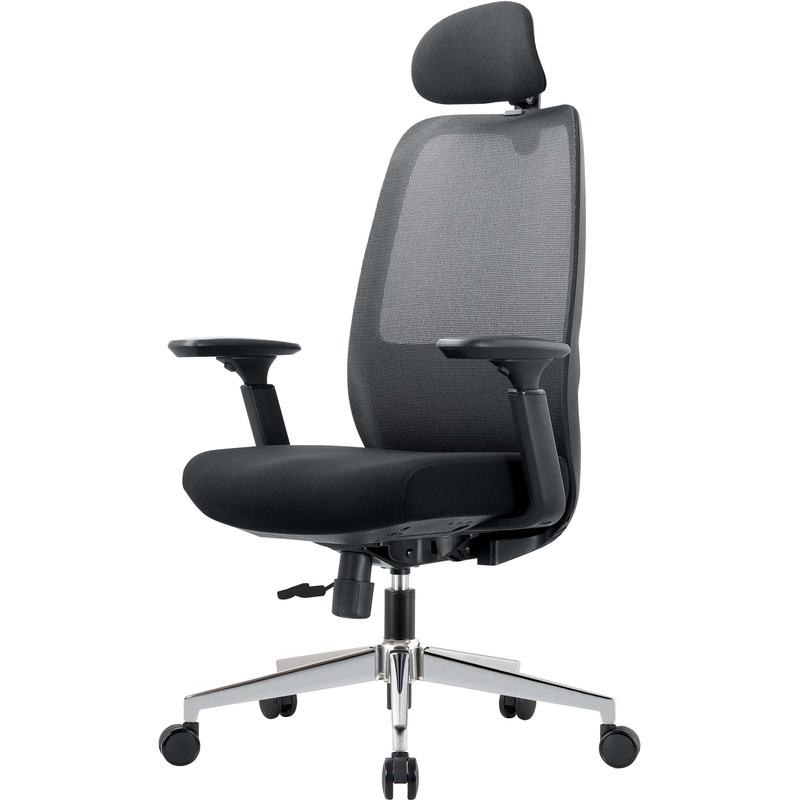 Изображение товара Кресло для руководителя Chairman CH581 черное с сеткой и металлом