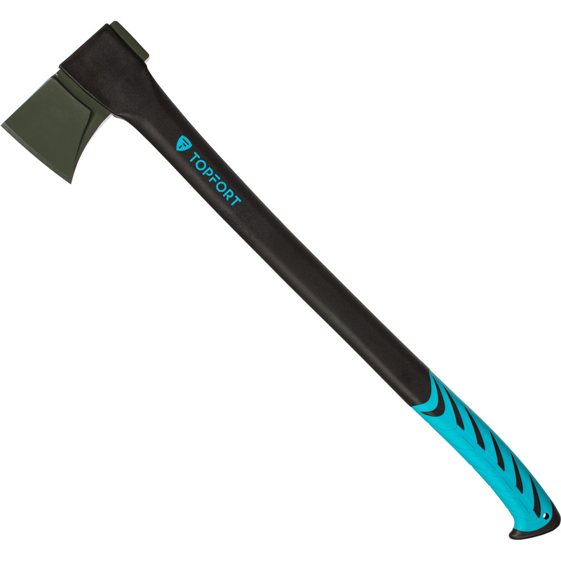 Изображение товара Топор колун TOPFORT Forestry 2350 г с кованым лезвием и фибергласовой рукоятью