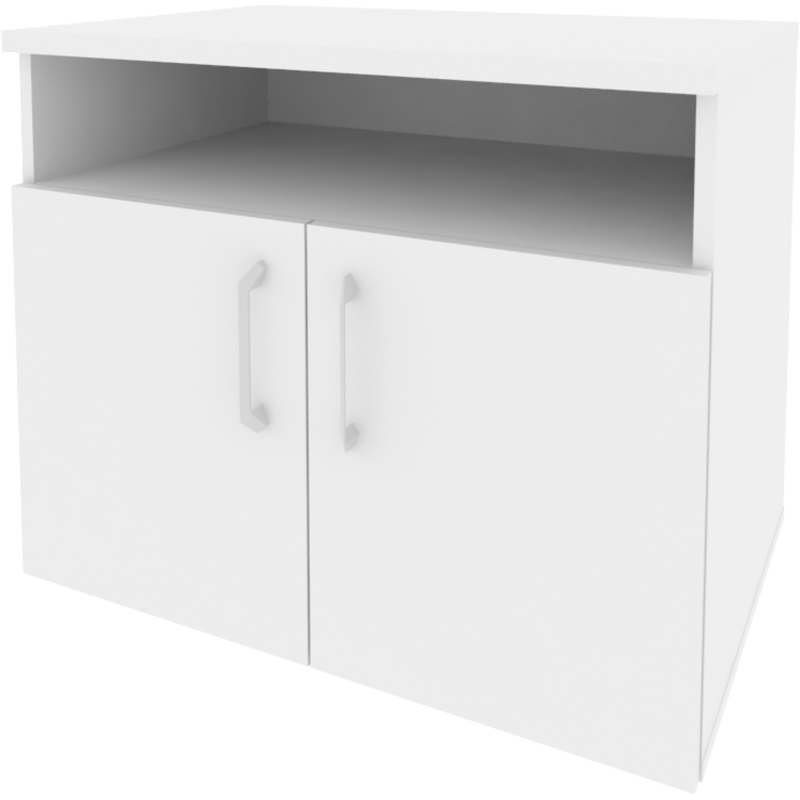 Изображение товара Тумба Onix O для оргтехники (белый бриллиант, 800х600х680 мм)