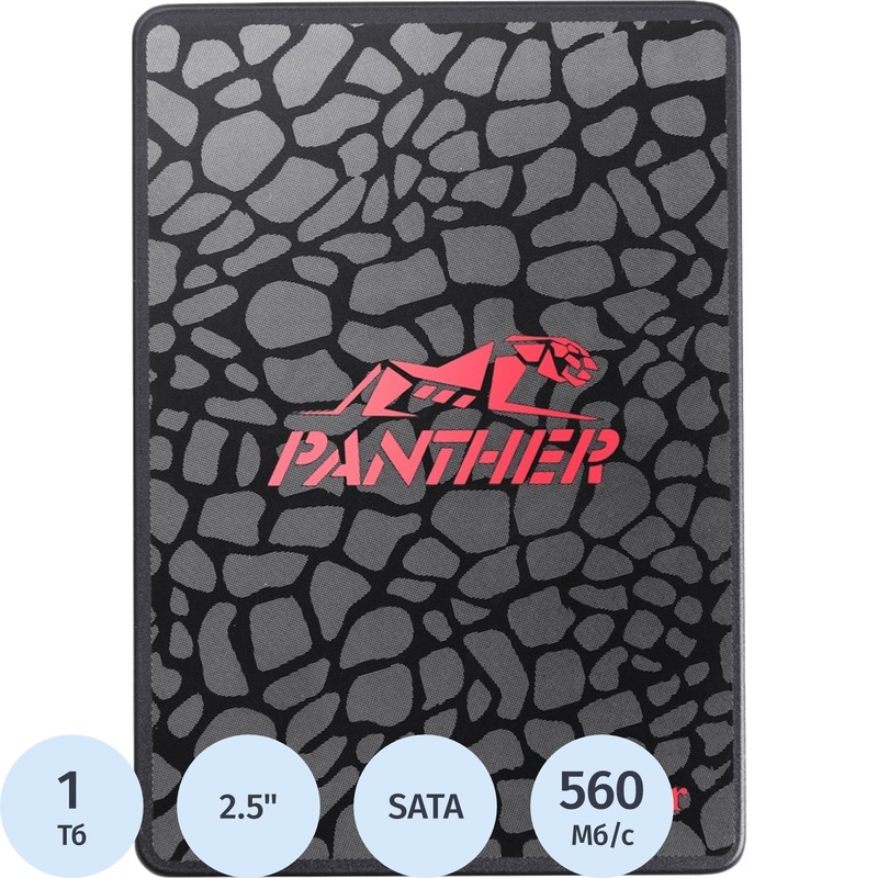 Изображение товара SSD накопитель Apacer Panther AS350 1 ТБ SATA 3D TLC высокая скорость надежный storage