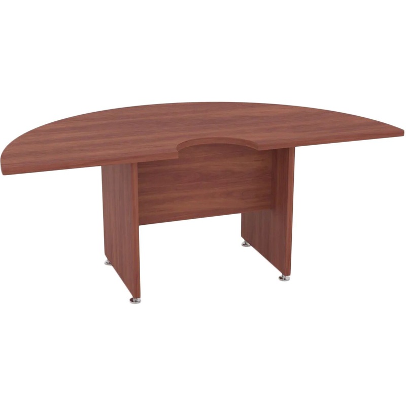 Изображение товара Секция стола для переговоров Комус Мебель Сатурн-Д угловая яблоня 2000x1000x764 мм