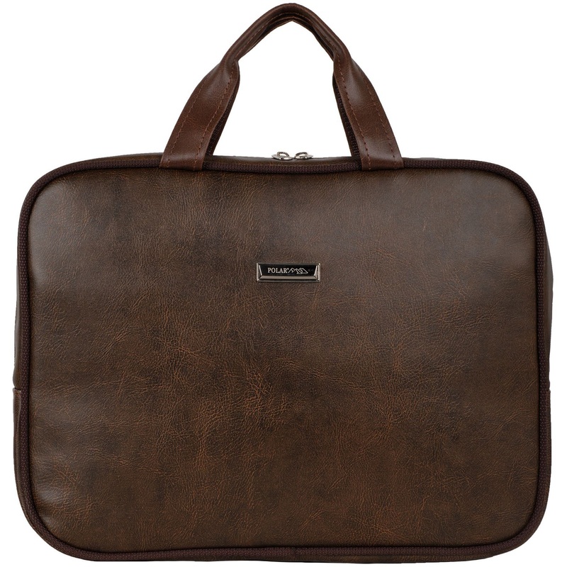 Изображение товара Сумка для документов унисекс Polar коричневый (7064) - идеальная для работы и учебы
