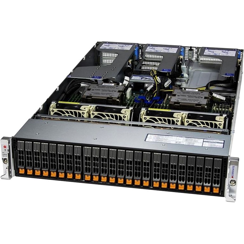 Изображение товара Серверная платформа Supermicro Hyper A+ AS-2125HS-TNR 2U DDR5 RAID 24 слота