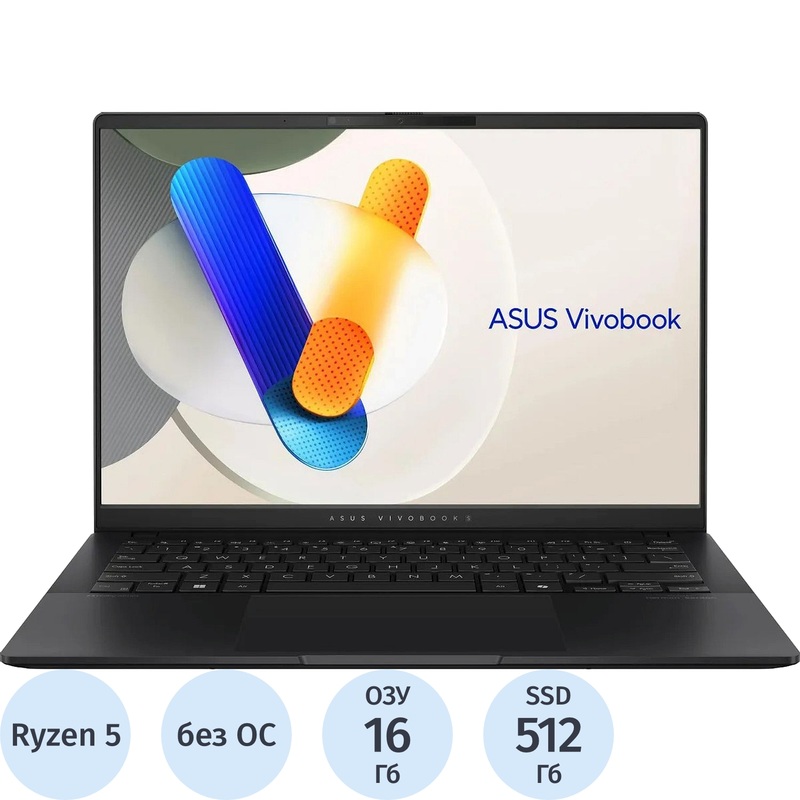 Изображение товара Ноутбук Asus VivoBook M5406NA-QD109 14 дюймов OLED Ryzen 5 16Гб SSD