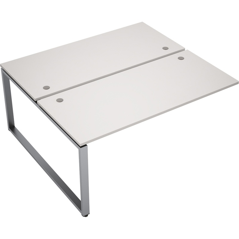 Изображение товара Рабочая станция Avance 6МБК-О.6289 (белый/алюминий матовый, 1400х1635х750 мм)