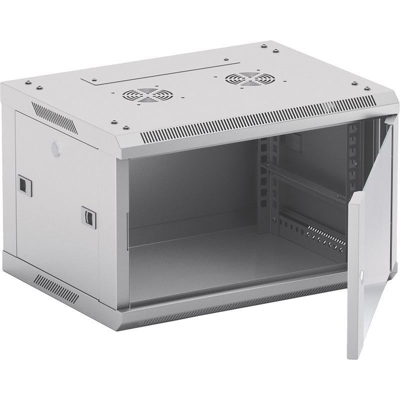 Изображение товара Шкаф телекоммуникационный настенный Neomax 9U NCB-WM9U-6035GK3-100-GY 600x250х350 Изображение товара Шкаф телекоммуникационный настенный Neomax 9U NCB-WM9U-6035GK3-100-GY 600x250х350